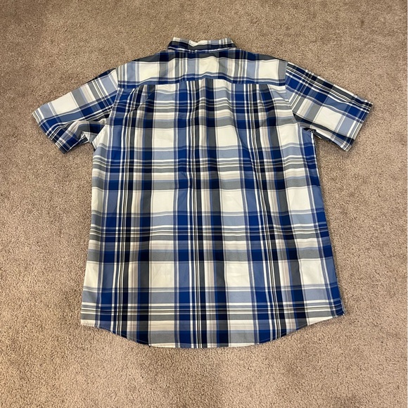 Chaps Men's Plaid Button Down Shirt - Picture 8 of 8
